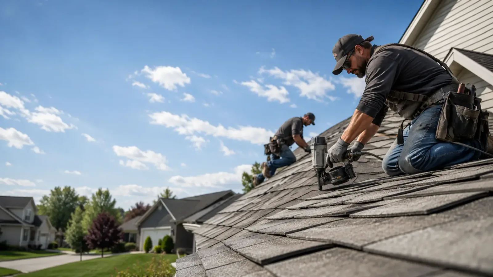 Storm Damage Roof Repair in Noble, OK near me